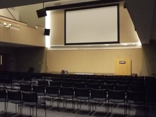 Gen Re Auditorium Room 109 (A-1) (side view)